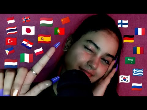ASMR Trigger Words in 30+ Different Languages🌎 Find Your Language!