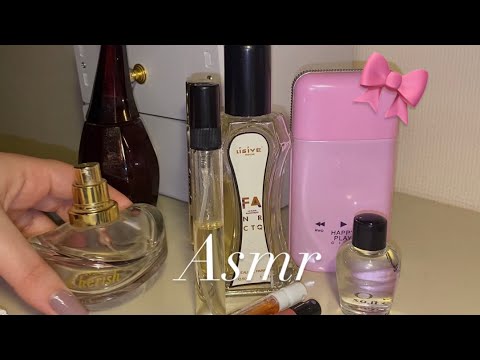Asmr show and tell: My perfume collection🎀✨