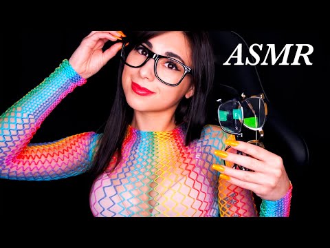 ASMR TAPPING on my GLASSES and EXPOSING MYSELF 🤫🤓 (Whisper Ramble)