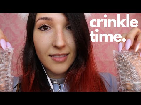 ASMR - DOUBLE CRINKLE ~ Intense Ear-to-Ear Crinkles for Tingly Sleepies ~