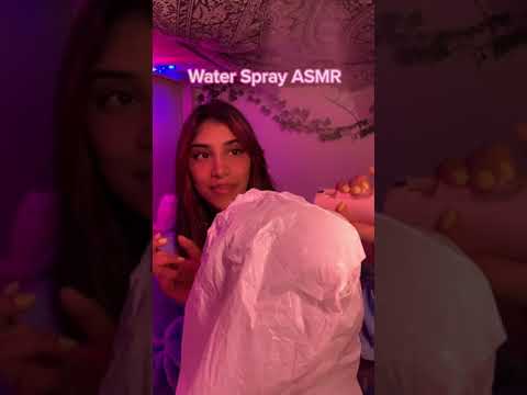 Water spray ASMR 🌊🙇🏽‍♀️ #asmrcommunity #asmr #asmrforsleep #asmrtiktok #asmrwaterspray
