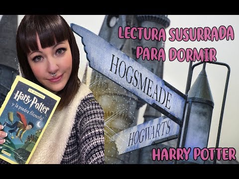 [Rena] ASMR Español ♥  Lectura susurrada para dormir Harry Potter