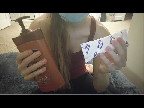 ASMR aiding you after you had heatstroke! (roleplay)