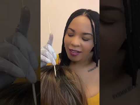 An end of week #ASMR Scalp Check on Mannequin w/Hair Sounds + Latex Gloves