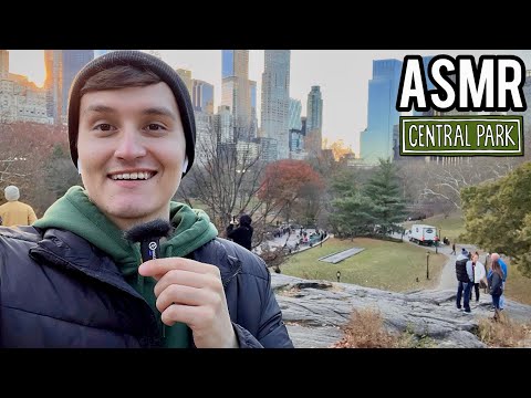 ASMR in Central Park 🗽🌳 (public asmr)