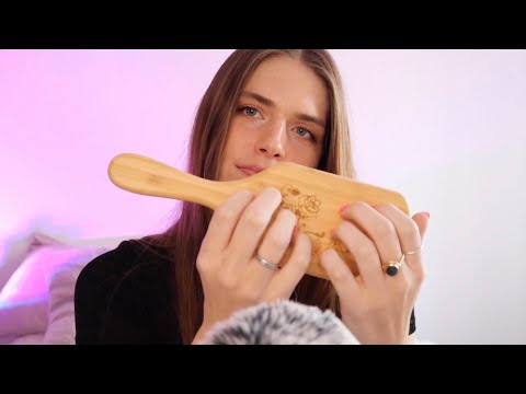 ASMR | My favorite triggers 🫠 (whisper, personal attention, wood tapping, etc)