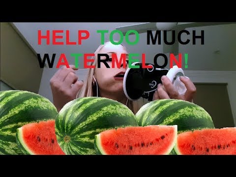 Eating In Your Ears [WATERMELON] [ASMR]