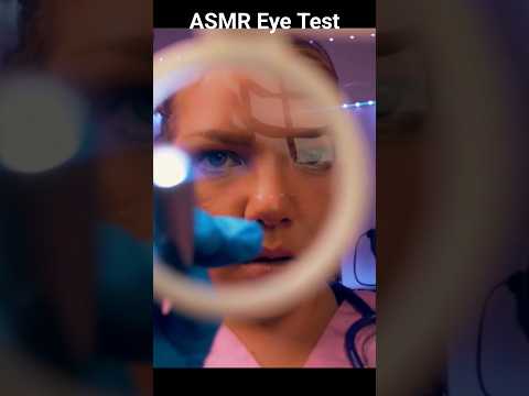 ASMR Eye Test 🔦 #shorts