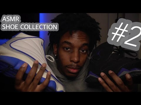 [ASMR] Relaxing shoe collection #2 whispers and tapping sounds