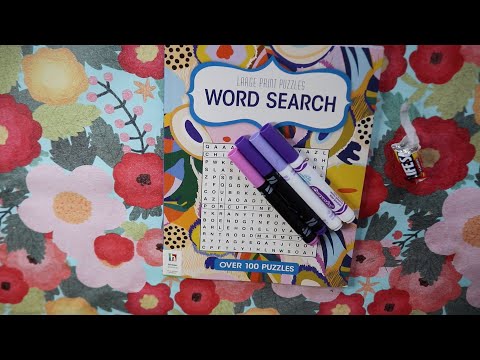 IM GETTING SO GOOD AT THESE ASMR WORD SEARCH LIFE SAVERS EATING SOUNDS