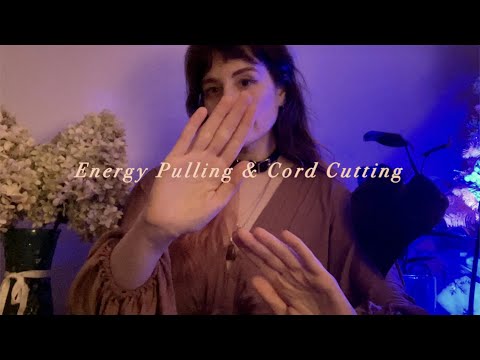 The Past Gets Left Behind 🦋 - Negative Energy Pulling & Cord Cutting  (ASMR Reiki, No Talking)