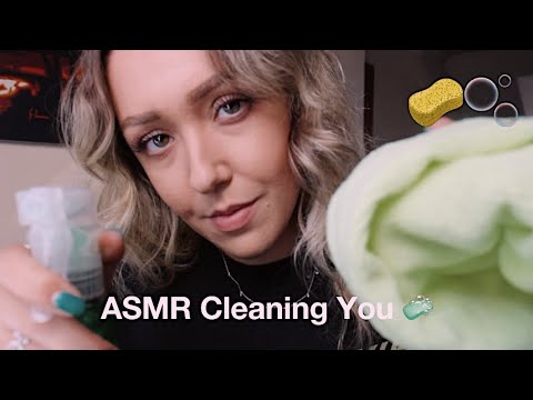 ASMR Cleaning You 🧽