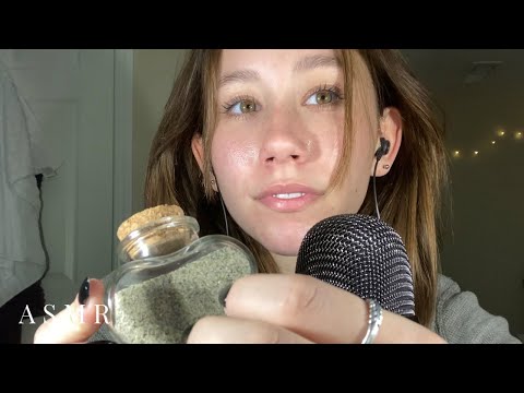 asmr | fast tapping with mouth sounds