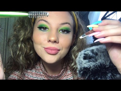 ASMR Fast And Aggressive Doing Your Eyebrows 🌟 (series PT 4)