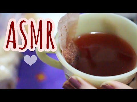 ASMR: Fazendo chá (Vídeo para dar sono e relaxar) Português