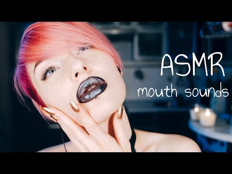 ASMR Mouth sounds /Tk / Sk /Tongue clicking / Kissing / Breathing / Face Touching / Hair touching