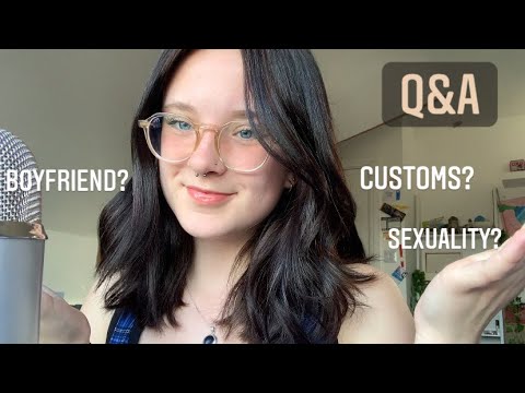 ASMR 3k Q&A // whispered rambles ❤️