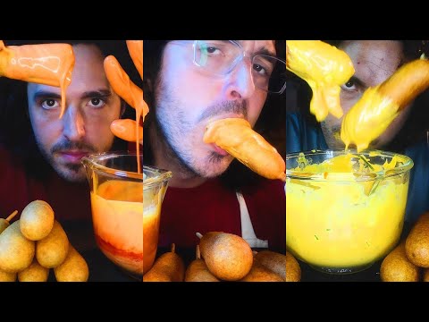 ASMR Eating Corn Dogs For 1 Hour No Talking 먹방