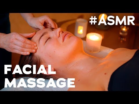 ASMR | MASSAGE | Scalp, face, neck and shoulder massage no talking