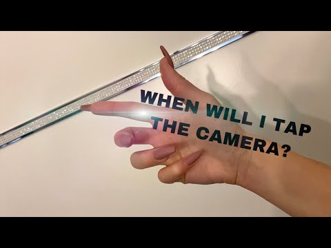 ASMR | WHEN will I tap the camera? Unpredictable camera tapping⚡️