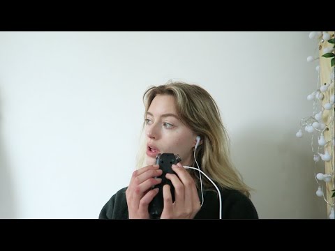 (ASMR) TASCAM TINGLES!✨ (tapping, mouth sounds and tingly whispers)