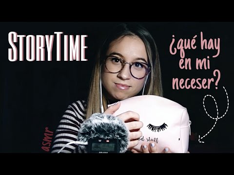 ASMR || STORYTIME Susurrando 100% | Que tengo en mi neceser || Pau ASMR