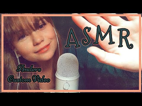 ASMR | Anders Custom Video! (Finger Fluttering, Handmovements, Swedish Whispering)