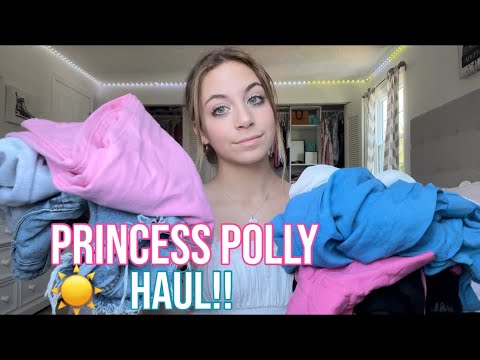 Summer Clothing Haul ft. Princess Polly ☀️