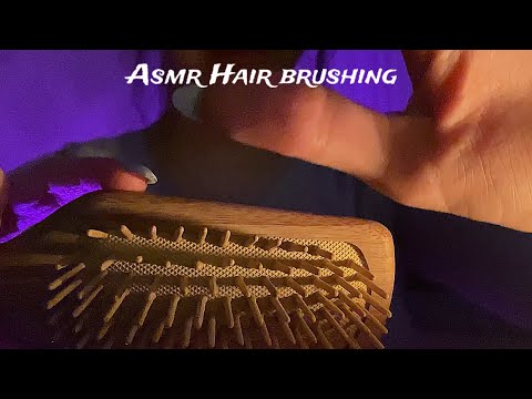 "ASMR Hair Brushing~Whispers of Relaxation”