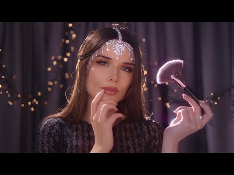 ASMR Royal Face and Ear Detailed Attention ( Binaural Video For Sleep )