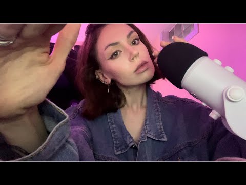 Asmr fast and aggressive mic triggers swirl n pump🌶️❤️‍🔥+ mouth sounds, personal attention 🍓❗️