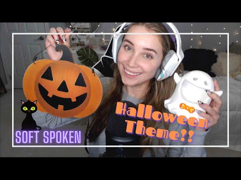 ASMR ~ 🎃Tingly Halloween Items!!👻 ~ Fast Tapping & Scratching ~ Soft Spoken