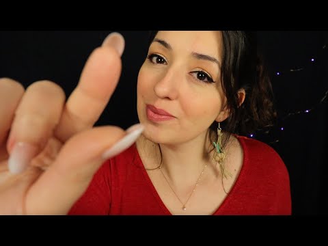 ASMR UP CLOSE Personal Attention | Plucking Away Your Negative Energy | Face Touching, Brushing