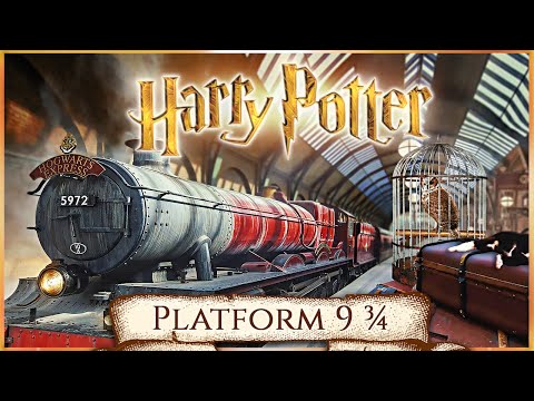 Platform 9 ¾ at King’s Cross [ASMR] Harry Potter Philosopher's Stone Inspired Ambience ⚡ Study Relax