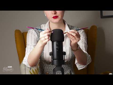 ASMR | Ear-To-Ear Microphone Brushing (no talking)