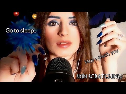 ASMR Upclose Personal attention | Slow hand movements | Skin scratching