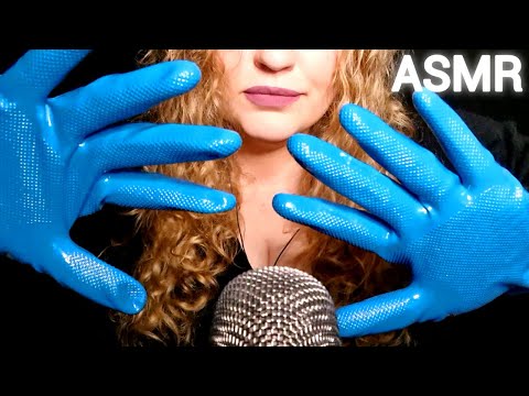 ASMR Rubber Gloves Hand Sounds ( NO TALKING)