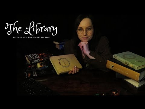 ASMR The Super Slow Library Roleplay ⭐ Soft Spoken ⭐ Book and Paper Sounds