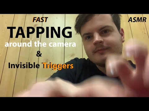 Fast and Aggressive ASMR Tapping around the Camera & Invisible Triggers (lofi)