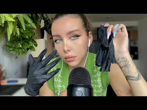 ASMR LATEX GLOVES SOUNDS + my attempt at reiki