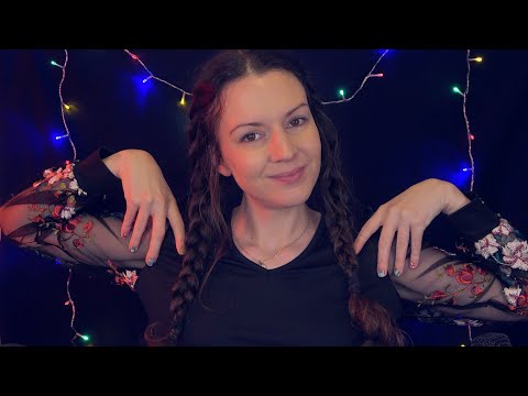 ASMR Fabric Scratching/Sounds & Soft Speaking