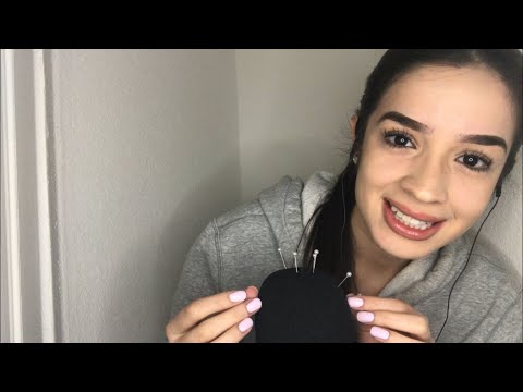 ASMR Mic Scratching with Needles