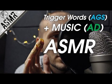 ASMR Trigger Words (AGS) with Music (AD)