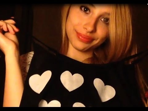 ASMR Close Up WHISPERING Dresses Show And Tell  ♥