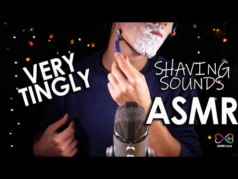 ASMR SHAVING SOUNDS 😍 SO RELAXING and CALMING in 4k (No Talking) Blue Yeti