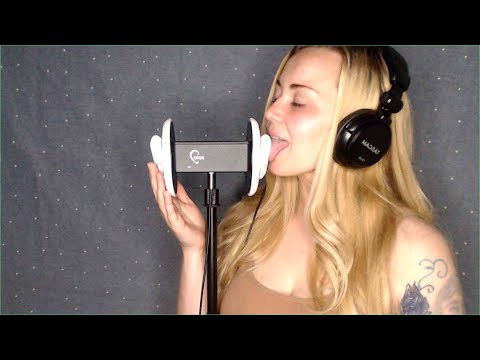 Therapy For Your Ears ASMR (Massaging, Licking, & Eating) 👂