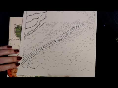 ASMR | Dot-to-Dot Landscape (Whisper)