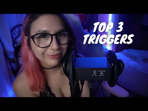 My Top 3 Favorite ASMR Triggers | October 2022 Edition