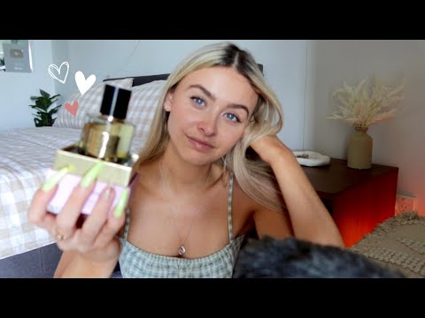 ASMR My Perfume Collection | Whispered Ramble/Tapping For Relaxation