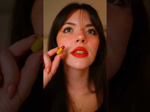 Trying lipsticks in the shape of pills 💊 #asmr
